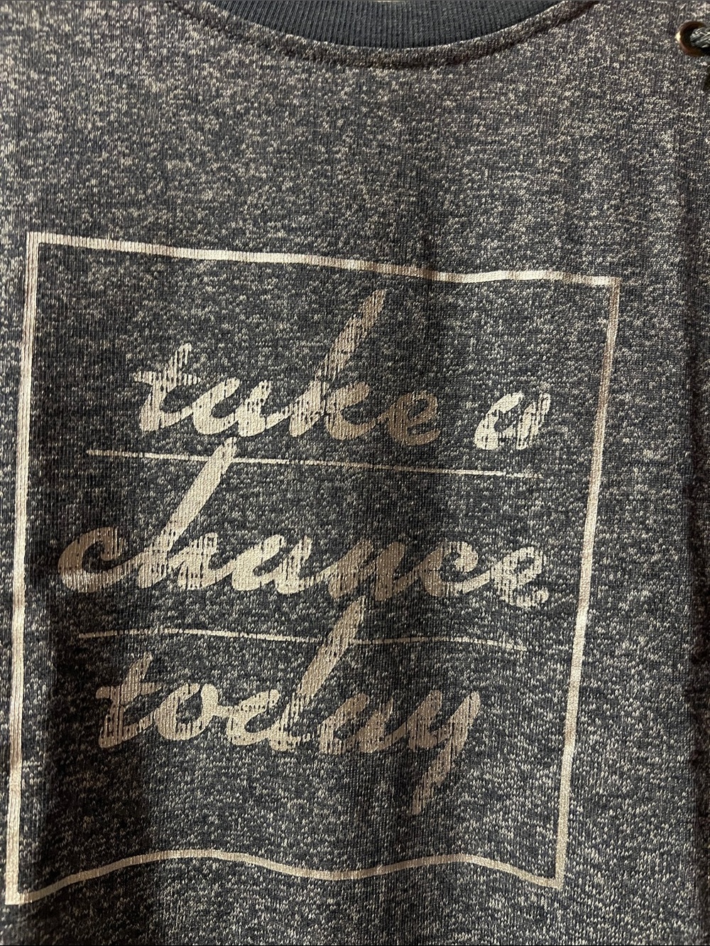 Red girl  crew sweatshirt
  ( take a chance today writing ) - Picture 5 of 9